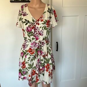 Great Condition Altar’d State Floral Midi Dress